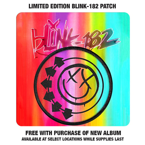 Limited Edition Blink-182 Patch